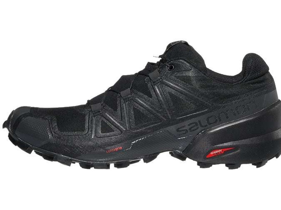 Salomon * | Salomon Men'S Speedcross 5 (Black/Black/Phantom)