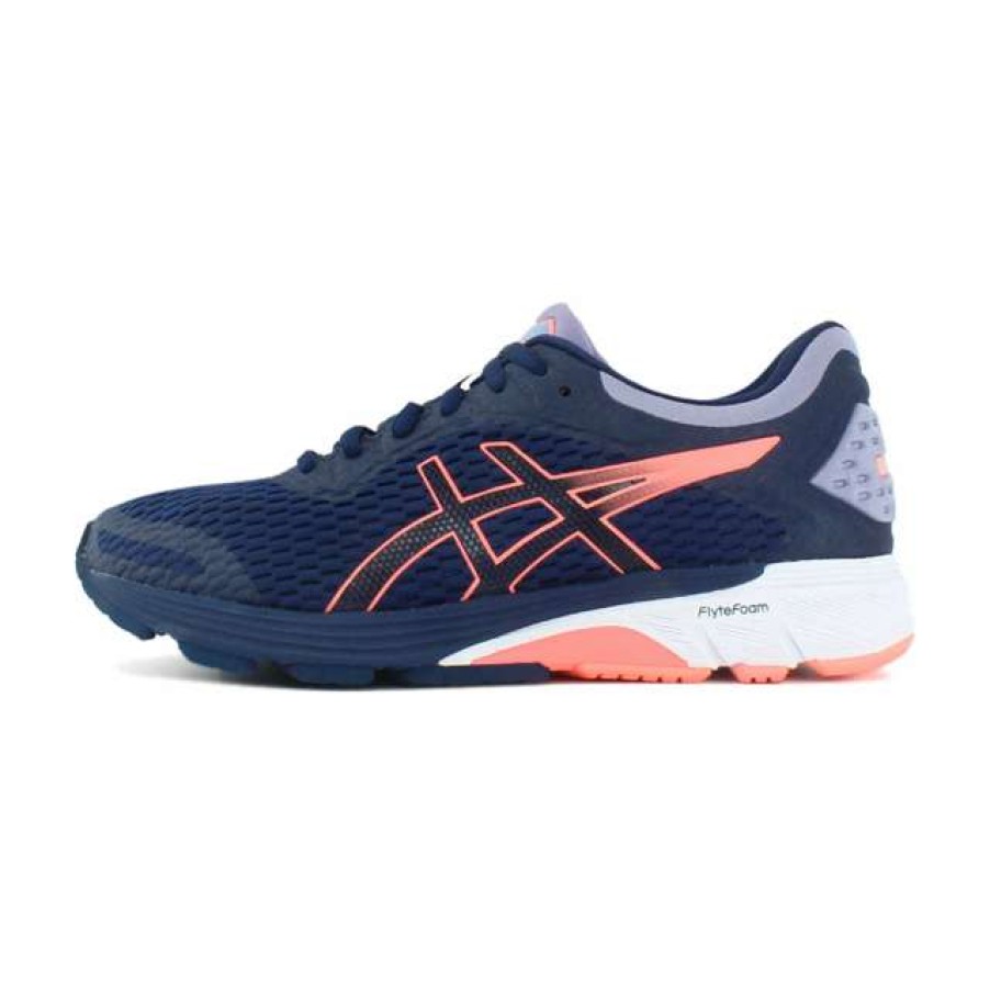 Asics * | Asics Women'S Gt-4000 (400 Navy/Coral)