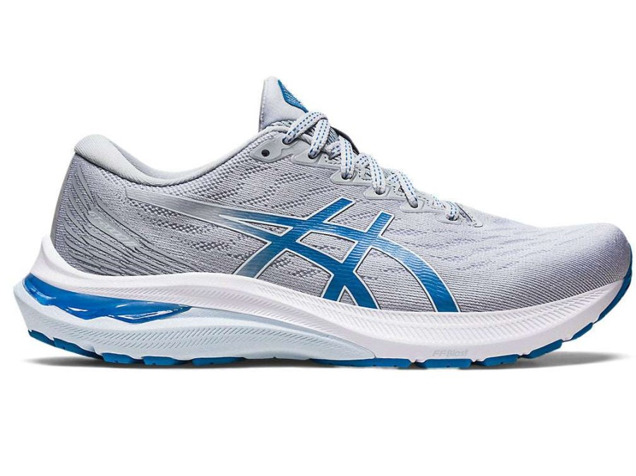 Asics * | Asics Women'S Gt-2000 11 Wide (021 Piedmont Grey/Reborn Blue)