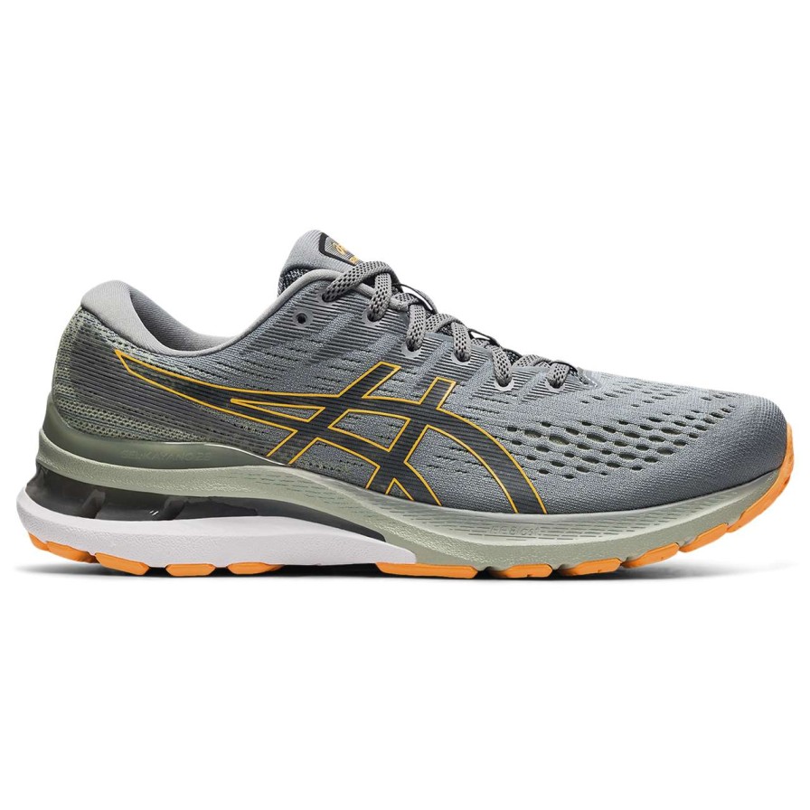 Asics * | Asics Men'S Gel-Kayano 28 (020 Sheetrock/Orange Pop)