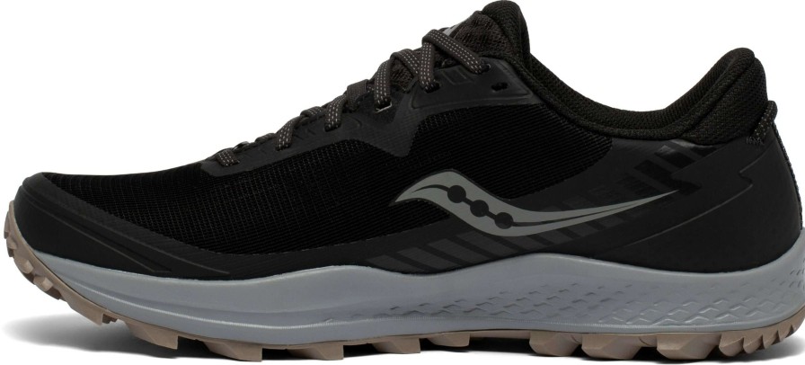 Saucony * | Saucony Men'S Peregrine 11 Gtx (45 Black/Gravel)