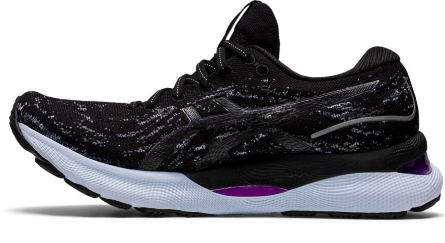 Asics * | Asics Women'S Gel-Nimbus 24 Mk (001 Black/Black)