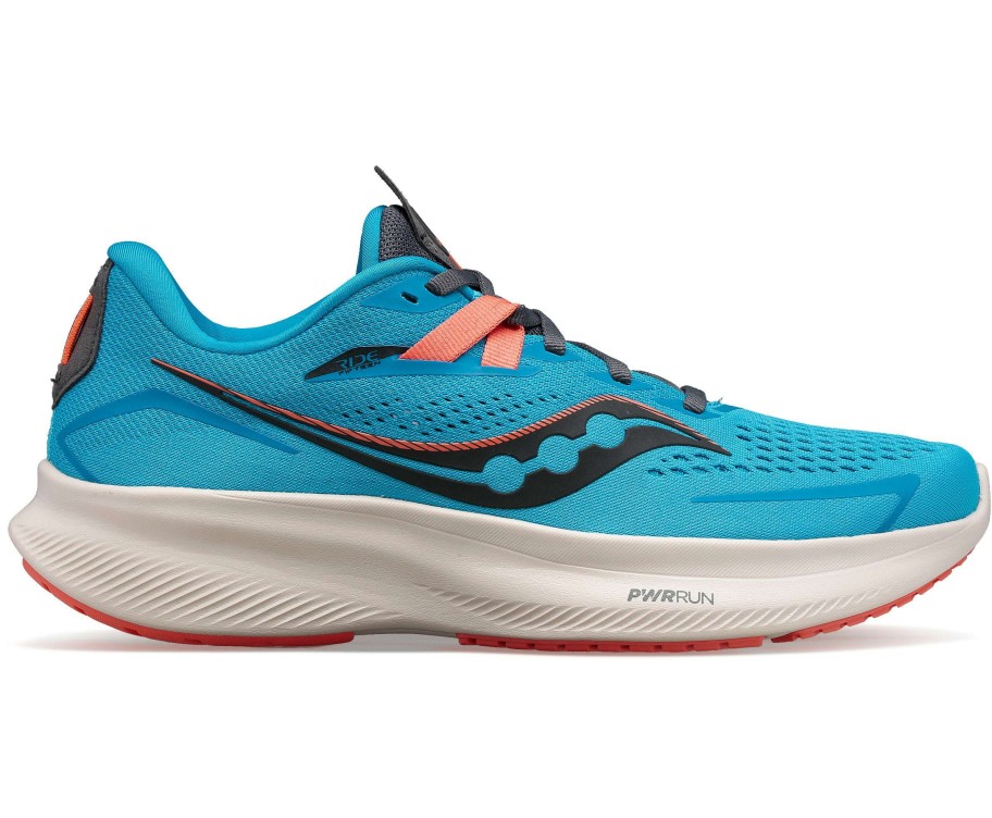 Saucony * | Saucony Women'S Ride 15 (31 Ocean/Shadow)