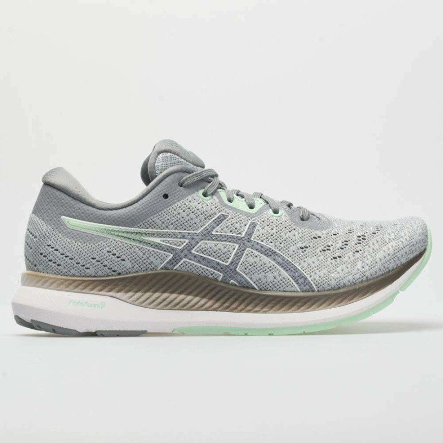 Asics * | Asics Women'S Evoride (020 Piedmont Grey/Mint Tint)