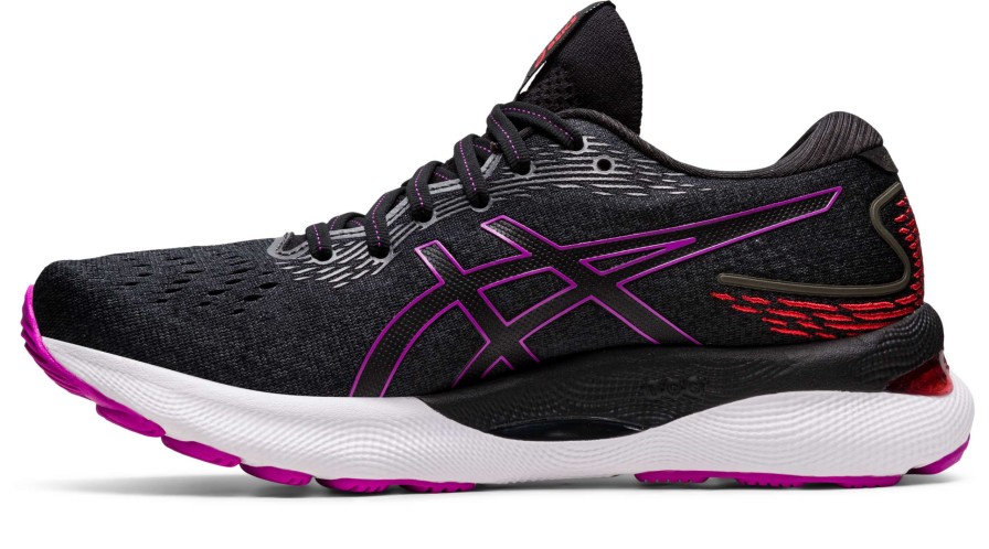 Asics * | Asics Women'S Gel-Nimbus 24 (004 Black/Orchid)