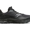 Saucony * | Saucony Peregrine Ice+ 3 (10 Black/Shadow)