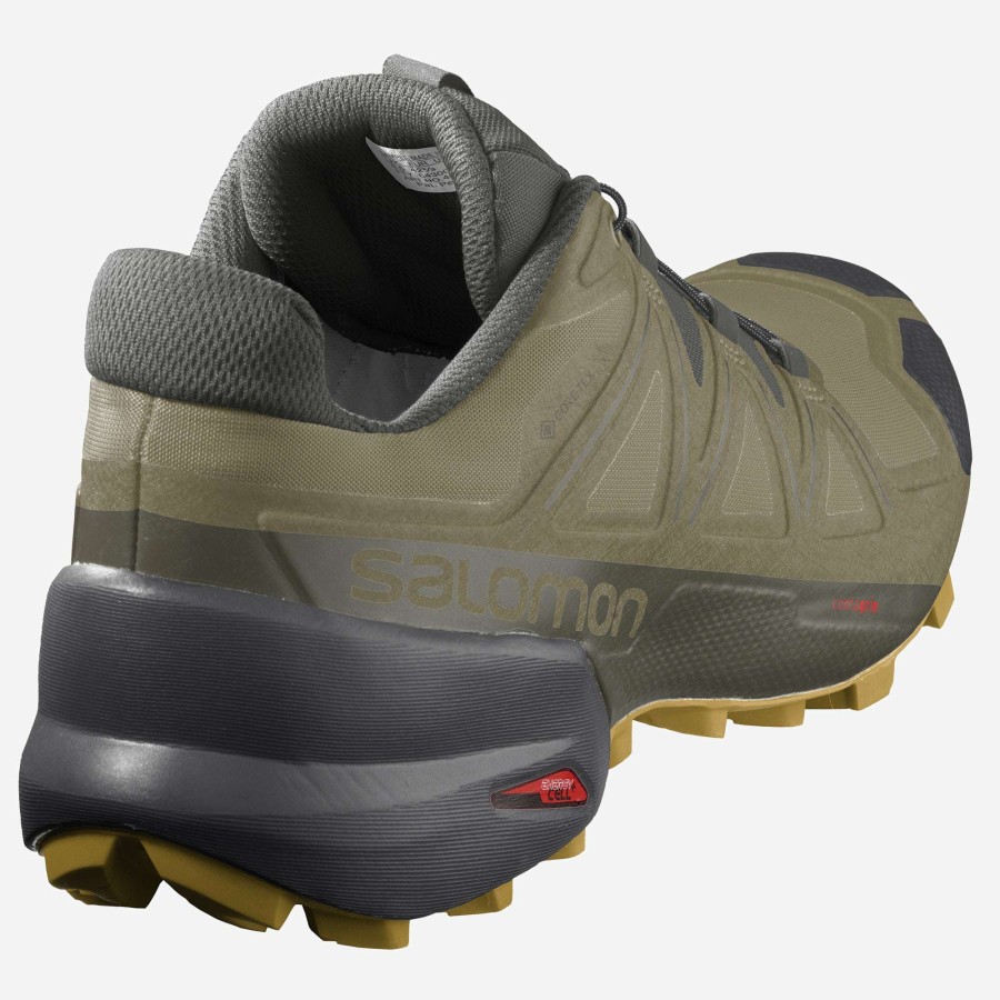 Salomon * | Salomon Men'S Speedcross 5 Gtx (Martini Olive/Peat/Arrowwood)