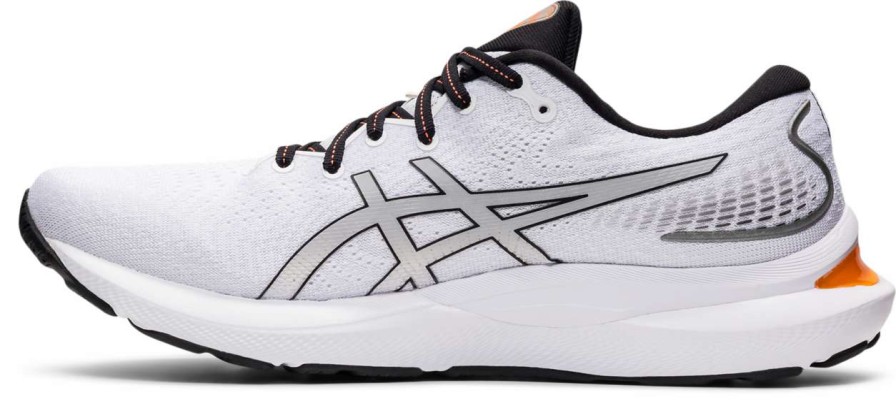 Asics * | Asics Men'S Gel-Cumulus 24 (100 White/Piedmont Grey)