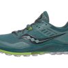 Saucony * | Saucony Men'S Peregrine 10 (30 Steel/Green)