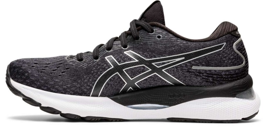 Asics * | Asics Women'S Gel-Nimbus 24 (001 Black/Pure Silver)