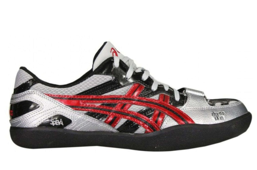 Asics * | Asics Unisex Cyber Throw Beijing (9126 Lightning/Fire Red/Black)