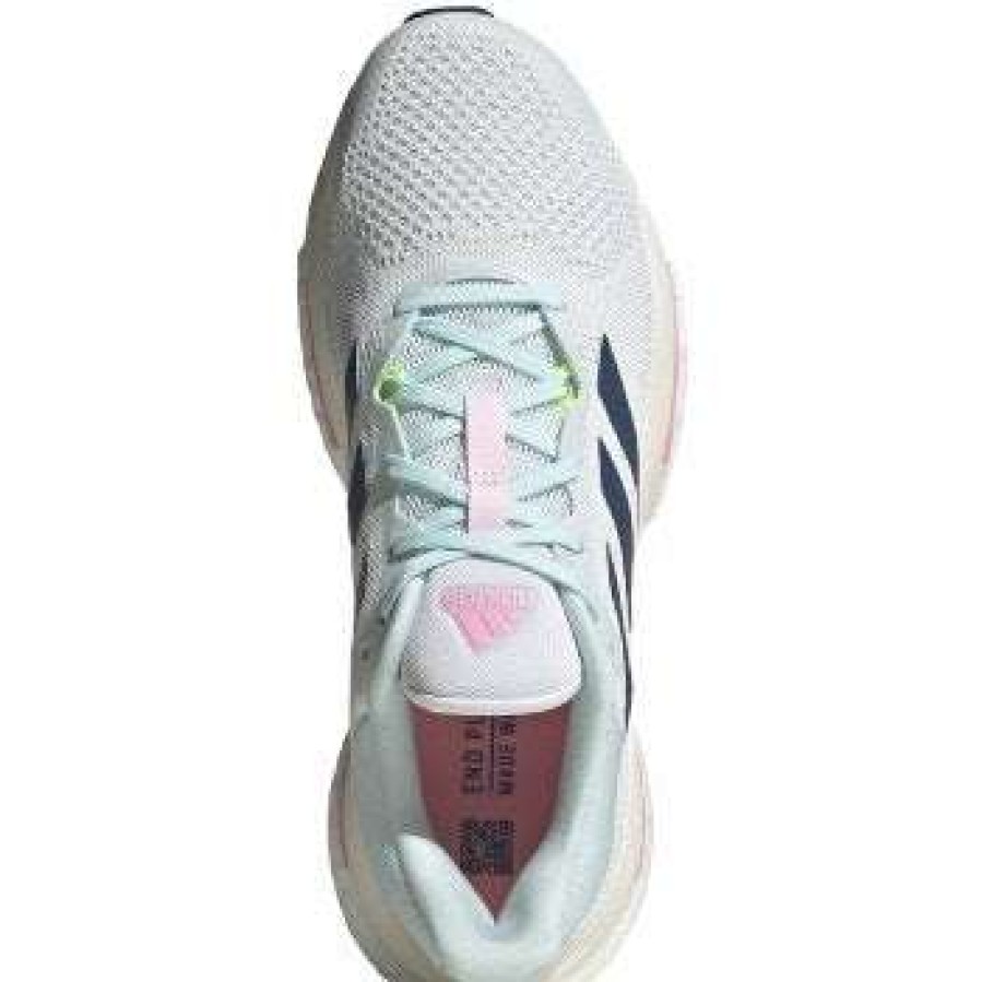 Adidas * | Adidas Women'S Solar Glide 5 (Footwear White/Wonder Steel/Beam Pink)