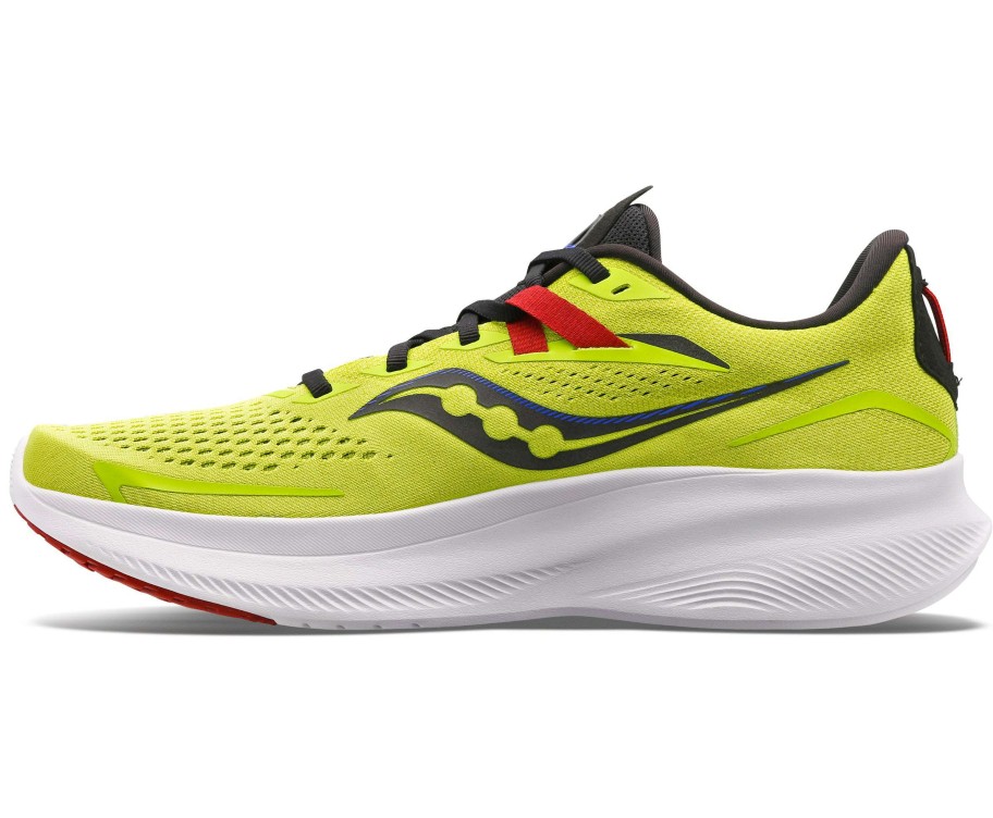 Saucony * | Saucony Men'S Ride 15 (25 Acid Lime/Spice)