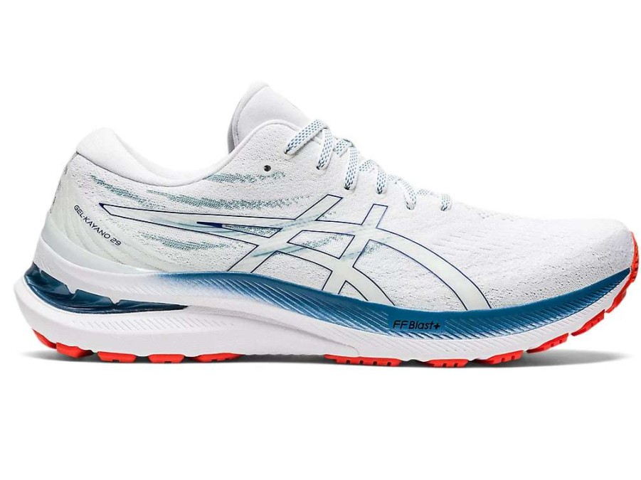 Asics * | Asics Men'S Gel-Kayano 29 (101 White/Deep Ocean)