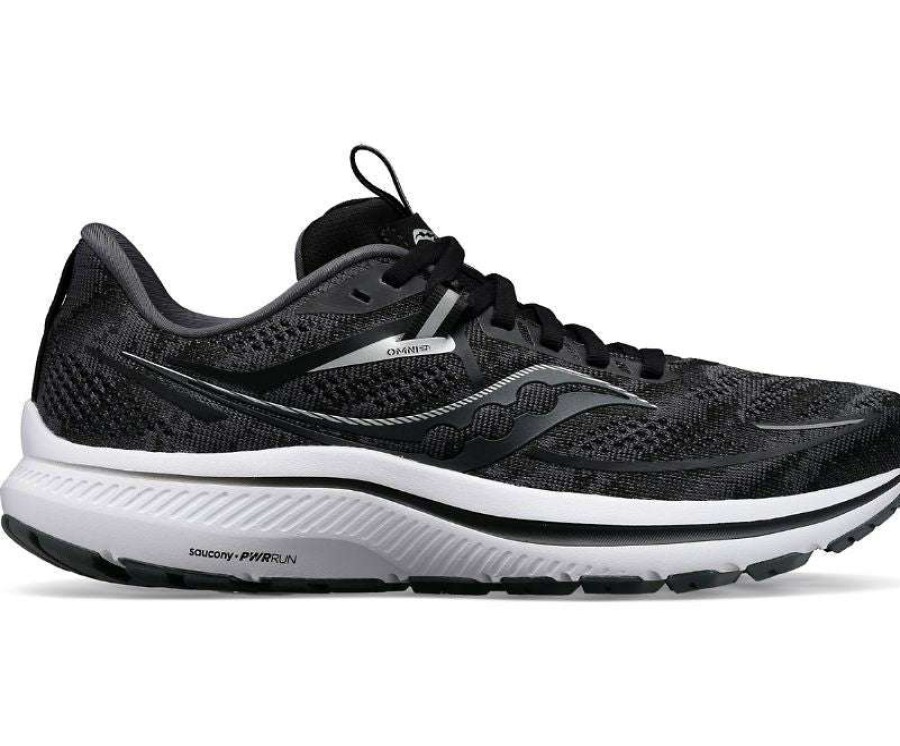 Saucony * | Saucony Men'S Omni 21 (10 Black/White)