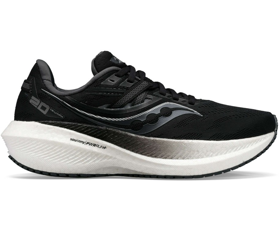 Saucony * | Saucony Men'S Triumph 20 (10 Black/White)