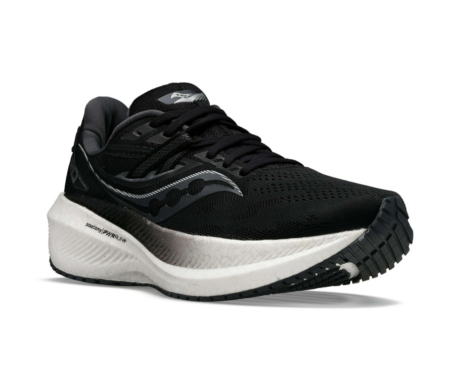 Saucony * | Saucony Men'S Triumph 20 (10 Black/White)