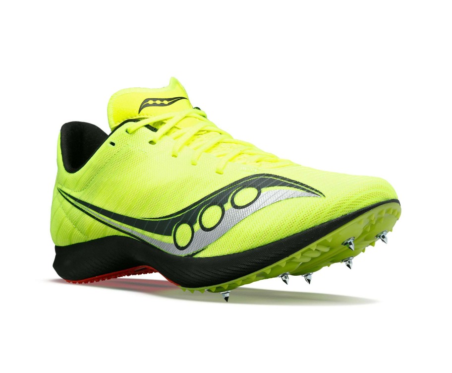 Saucony * | Saucony Men'S Velocity Mp (05 Citron/Black)