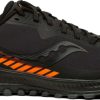 Saucony * | Saucony Men'S Peregrine Ice+ 2 (1 Black/Vizi)