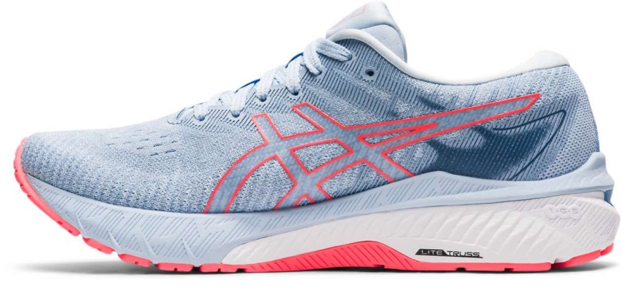 Asics * | Asics Women'S Gt-2000 10 (401 Mist/Blazing Coral)