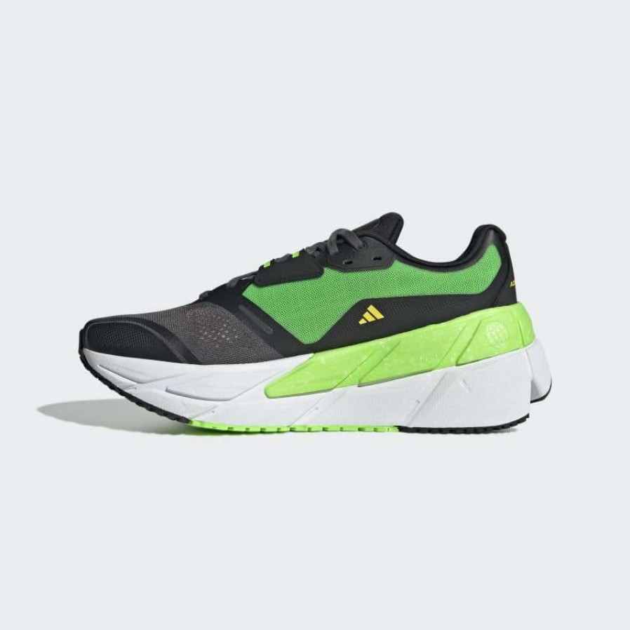 Adidas * | Adidas Men'S Adistar Cs (Grey Five/Beam Yellow/Solar Green)