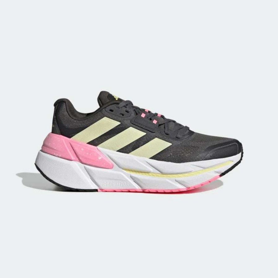 Adidas * | Adidas Women'S Adistar Cs (Grey Five/Almost Yellow/Beam Pink)