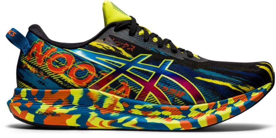 Asics * | Asics Men'S Gel-Noosa Tri 13 (002 Black/Sour Yuzu)