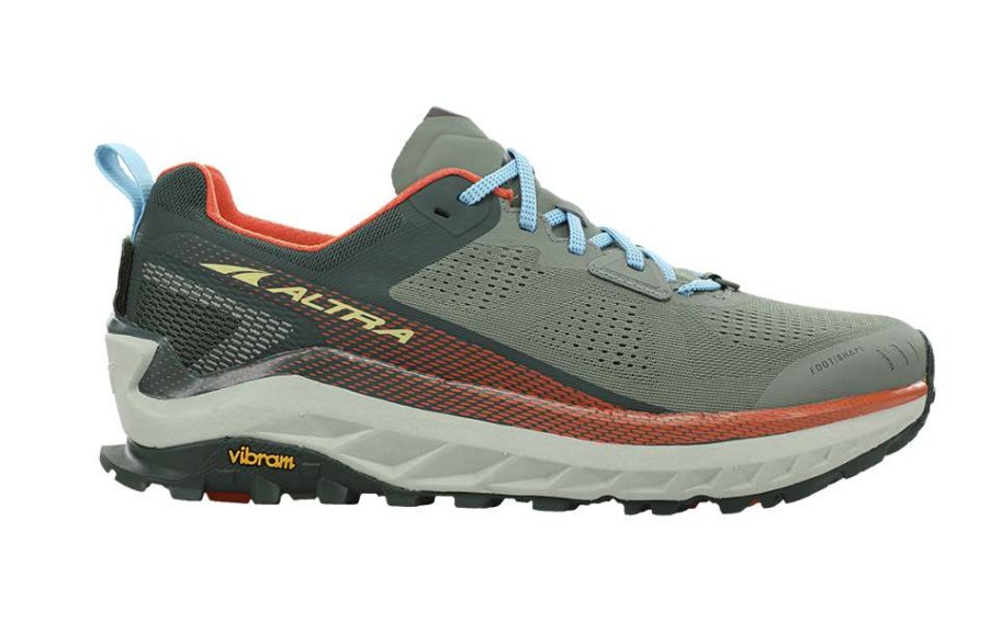 Altra * | Altra Men'S Olympus 4 (380 Green/Orange)