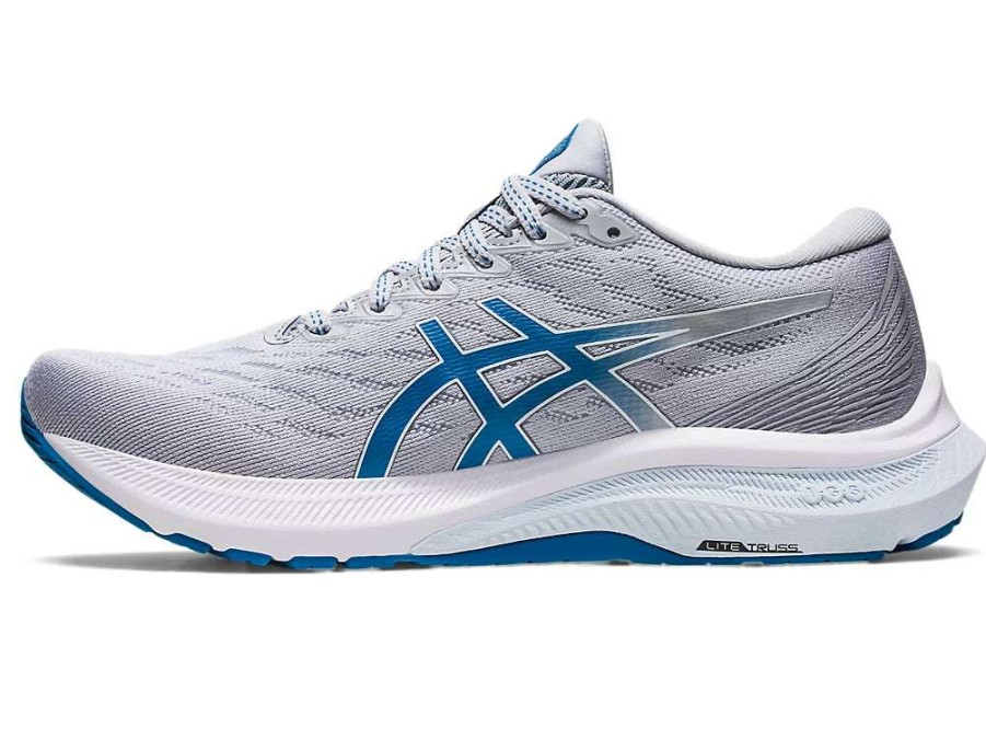 Asics * | Asics Women'S Gt-2000 11 (021 Piedmont Grey/Reborn Blue)