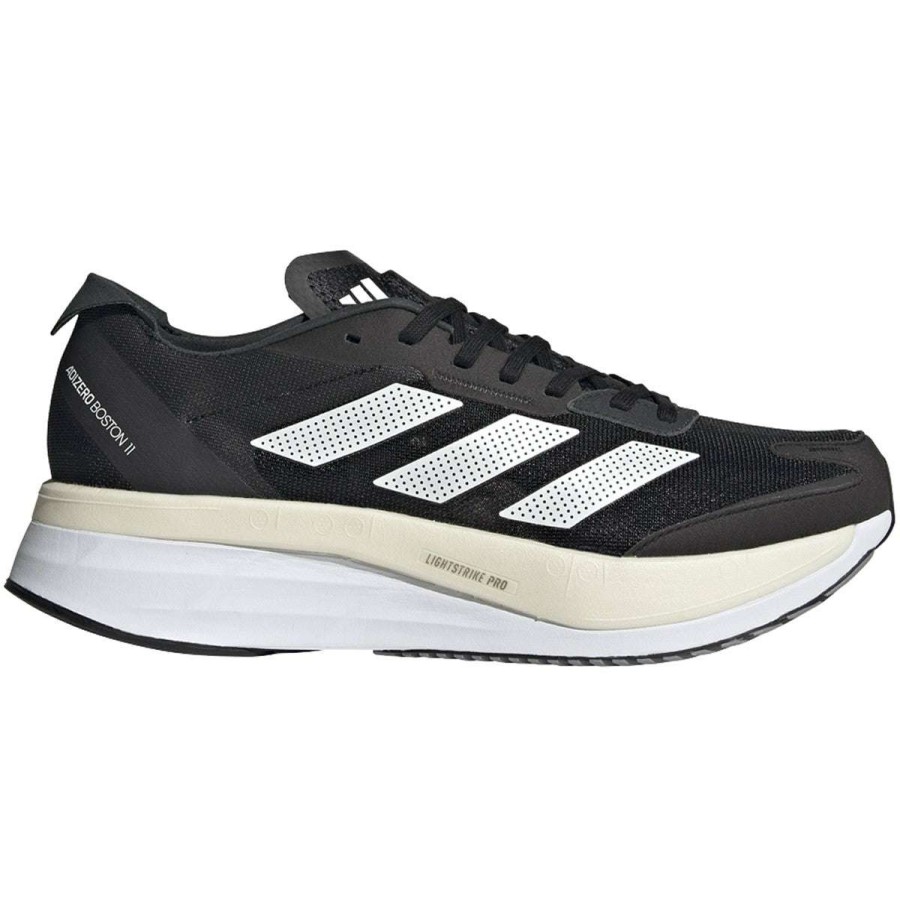 Adidas * | Adidas Men'S Adizero Boston 11 (Core Black/Footwear White/Carbon)