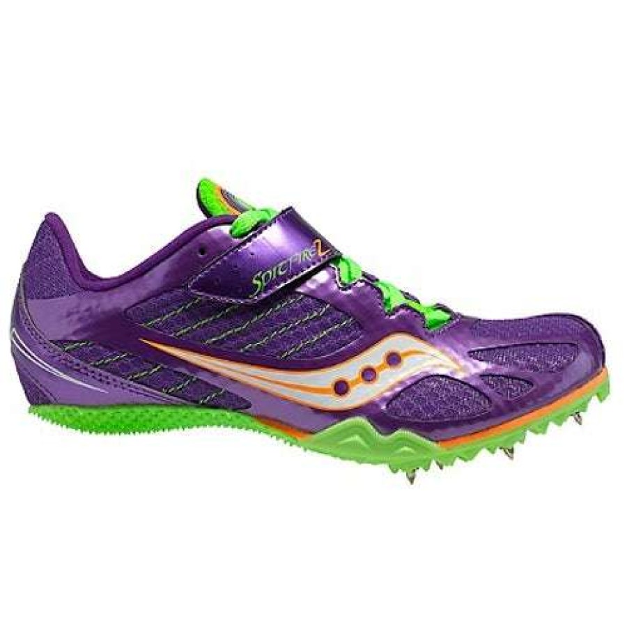 Saucony * | Saucony Women'S Spitfire 2 (3 Purple/Slime)