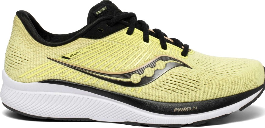 Saucony * | Saucony Men'S Guide 14 (35 Key Lime/Gravel)