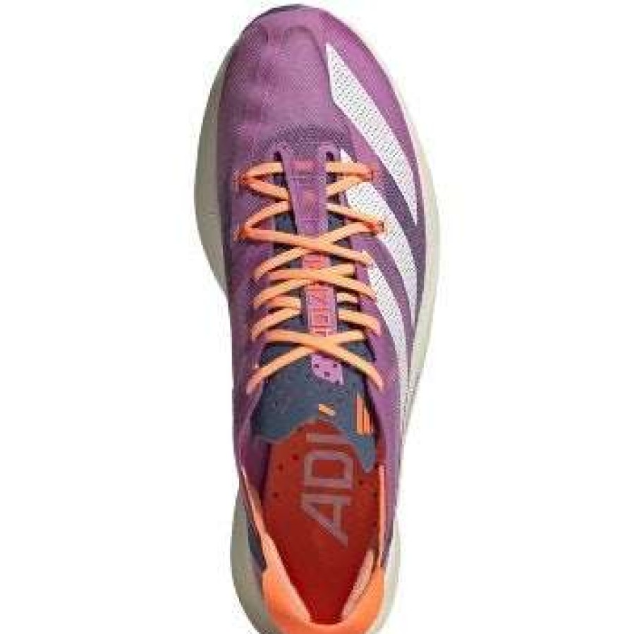 Adidas * | Adidas Unisex Adizero Adios Pro 3 (Pulse Lilac/Footwear White/Solar Orange)