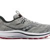 Saucony * | Saucony Men'S Omni 21 (20 Alloy/Garnet)