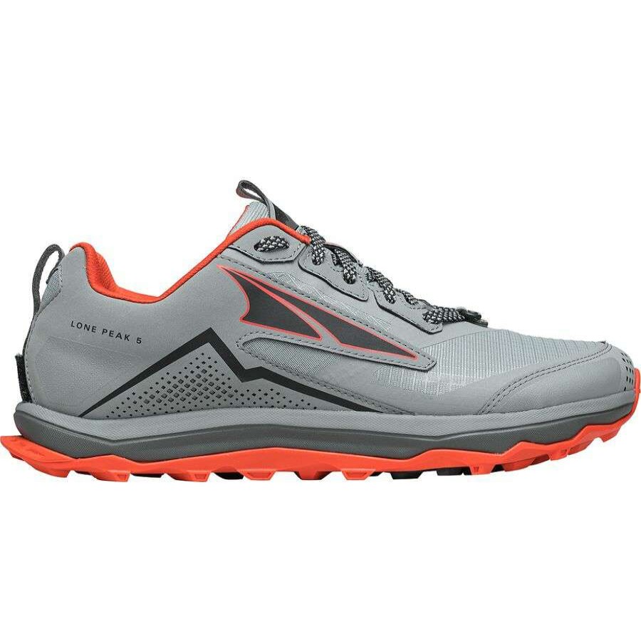 Altra * | Altra Men'S Lone Peak 5 (224 Light Gray)