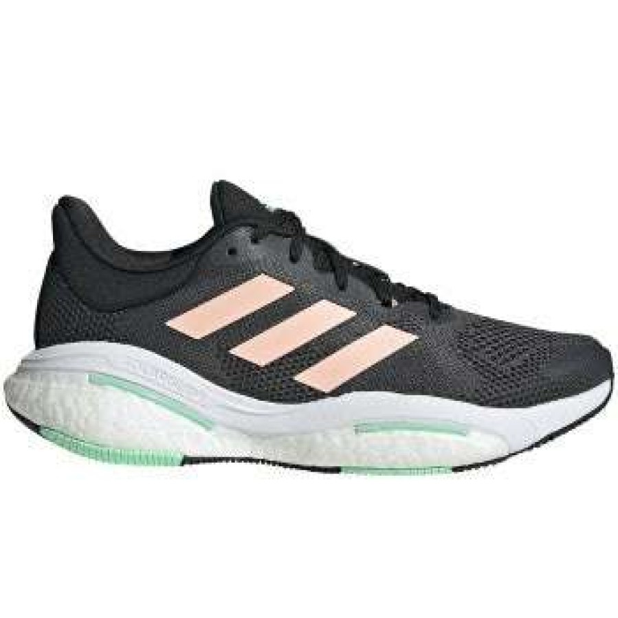 Adidas * | Adidas Women'S Solar Glide 5 (Grey Six/Light Flash Orange/Pulse Mint)