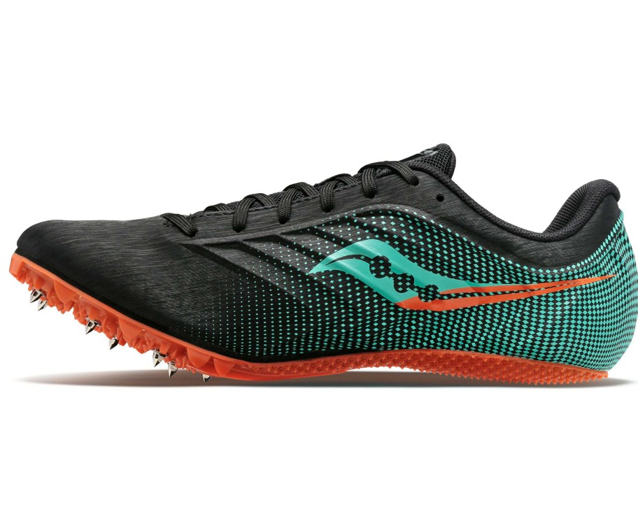 Saucony * | Saucony Men'S Spitfire 5 (26 Black/Cool Mint)