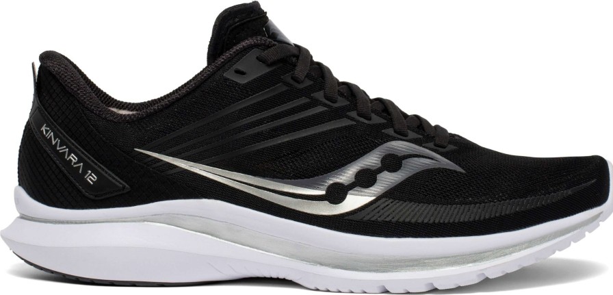 Saucony * | Saucony Men'S Kinvara 12 (45 Black/Silver)