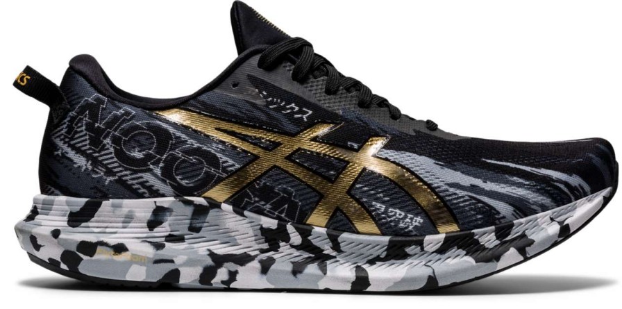 Asics * | Asics Men'S Gel-Noosa Tri 13 (001 Black/Pure Gold)