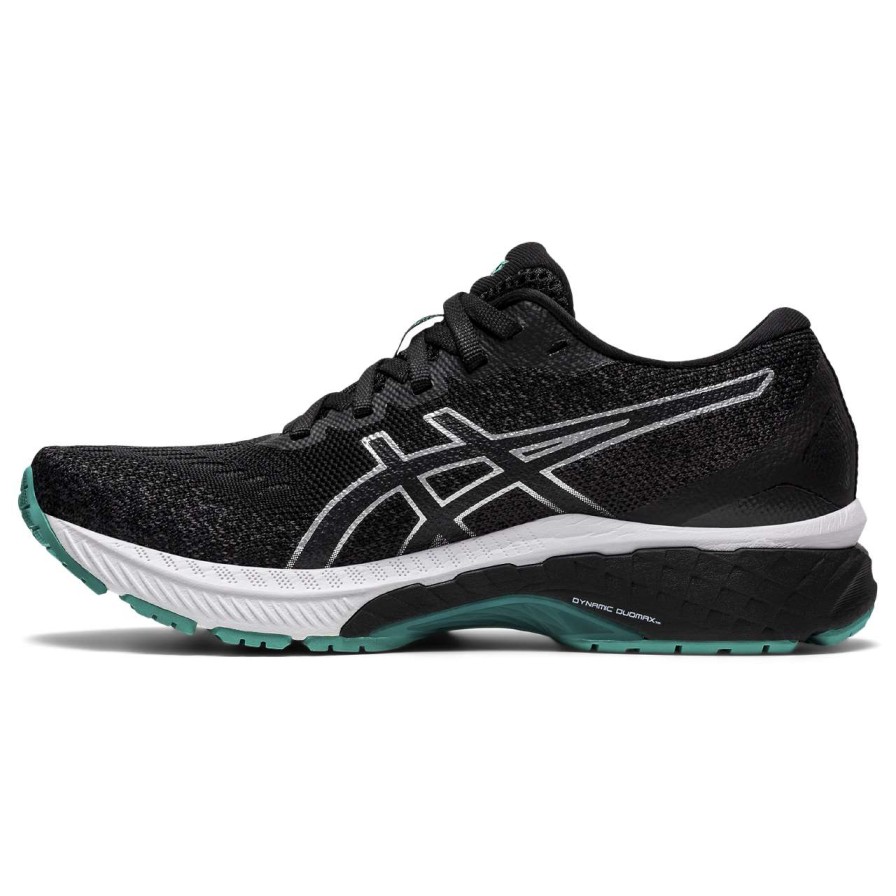 Asics * | Asics Women'S Gt-2000 9 Knit (001 Black/Pure Silver)