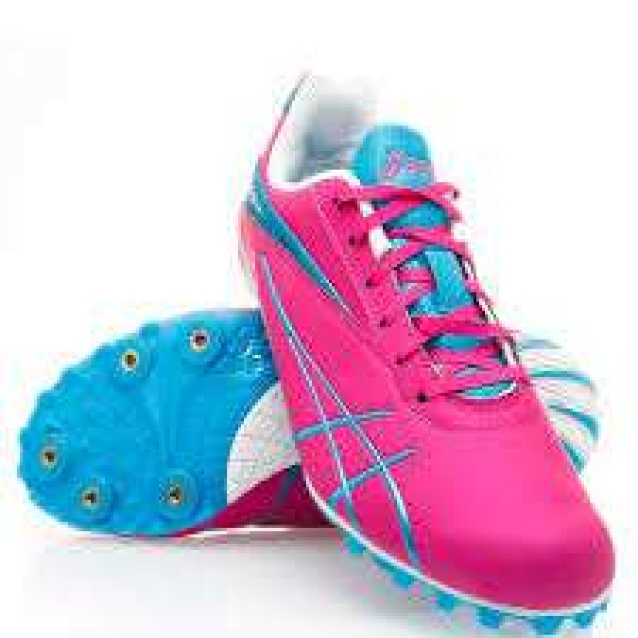 Asics * | Asics Women'S Hyper Rocket Girl Sp 4 (Hot Pink/Electric Blue/White)