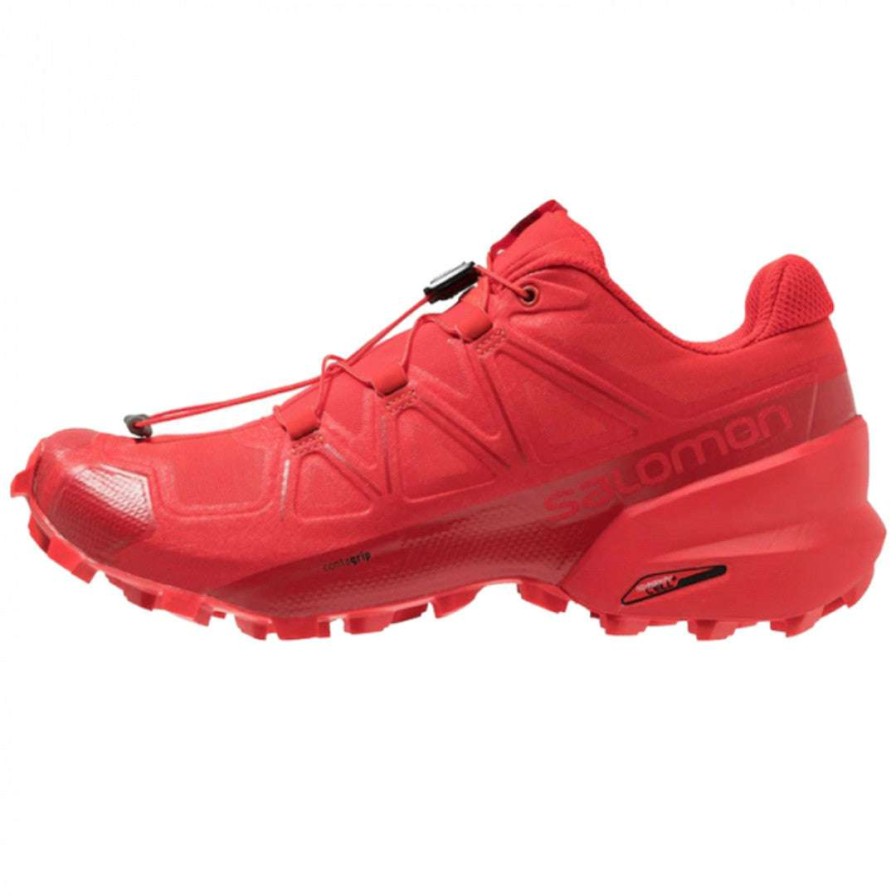 Salomon * | Salomon Men'S Speedcross 5 (High Risk Red/Barbados Cherry)