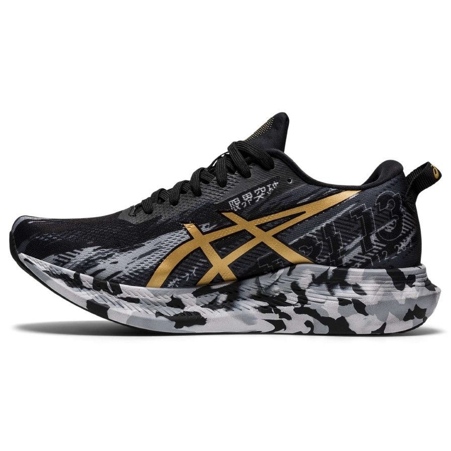 Asics * | Asics Women'S Gel-Noosa Tri 13 (001 Black/Pure Gold)