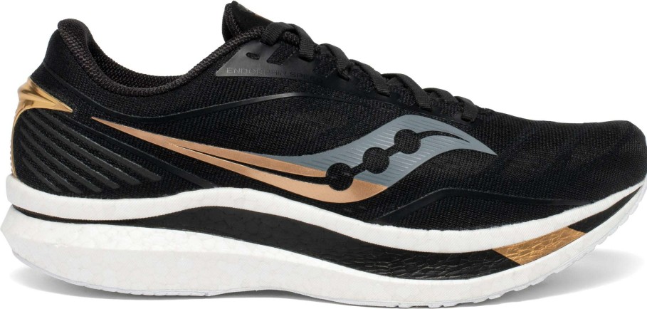 Saucony * | Saucony Men'S Endorphin Speed (40 Black/Gold)