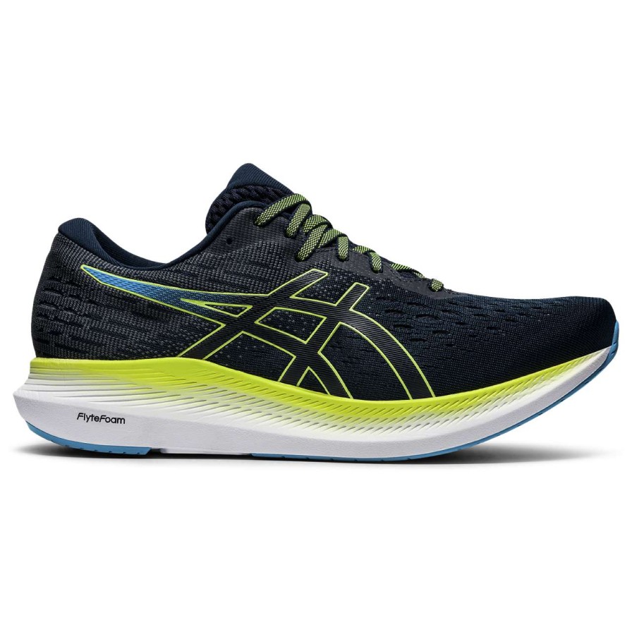 Asics * | Asics Men'S Evoride 2 (401 French Blue/Hazard Green)