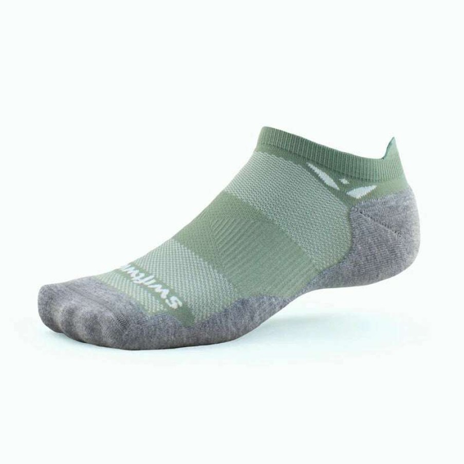 Swiftwick * | Swiftwick Maxus Zero Tab Running Sock (Sage)