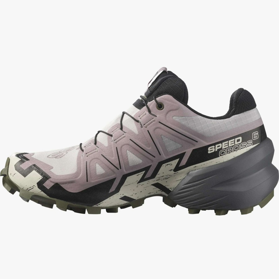 Salomon * | Salomon Women'S Speedcross 6 Gore-Tex (Ashes Of Roses/Black/Olive Night)