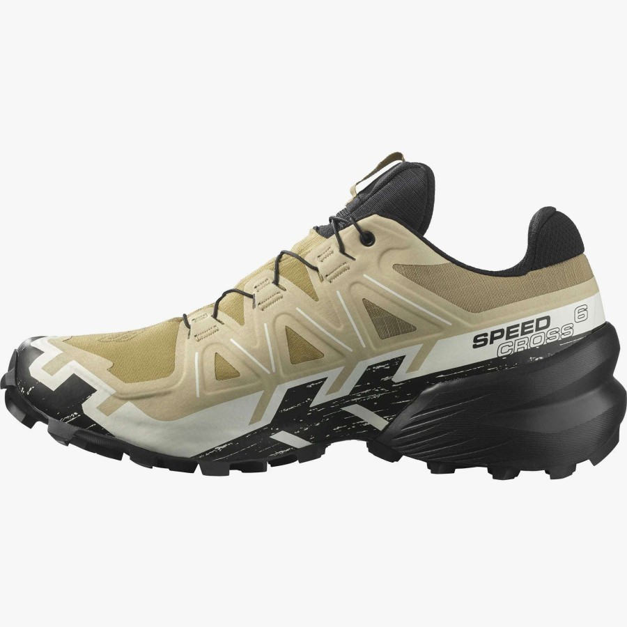 Salomon * | Salomon Men'S Speedcross 6 Gore-Tex (Kelp/Black/Vanilla Ice)