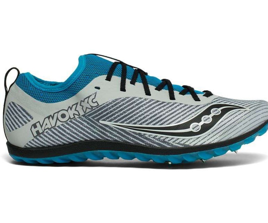 Saucony * | Saucony Men'S Havok Xc 2 (3 Grey/Blue)