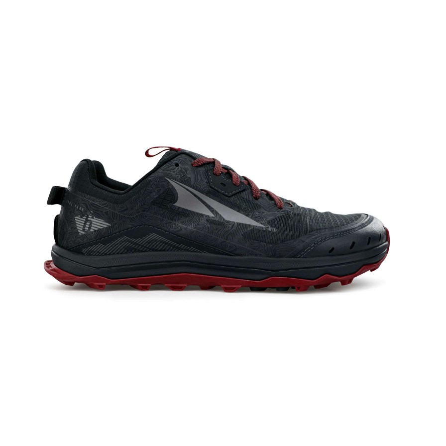 Altra * | Altra Men'S Lone Peak 6 (020 Black/Gray)